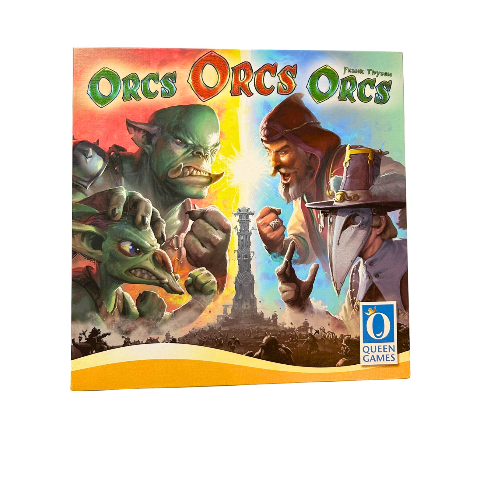 Orcs Orcs Orcs Brettspiel deutsch QUEEN GAMES – SKU A10227 – Gesellschaftsspiel gebraucht kaufen bei Brettspielimperium
