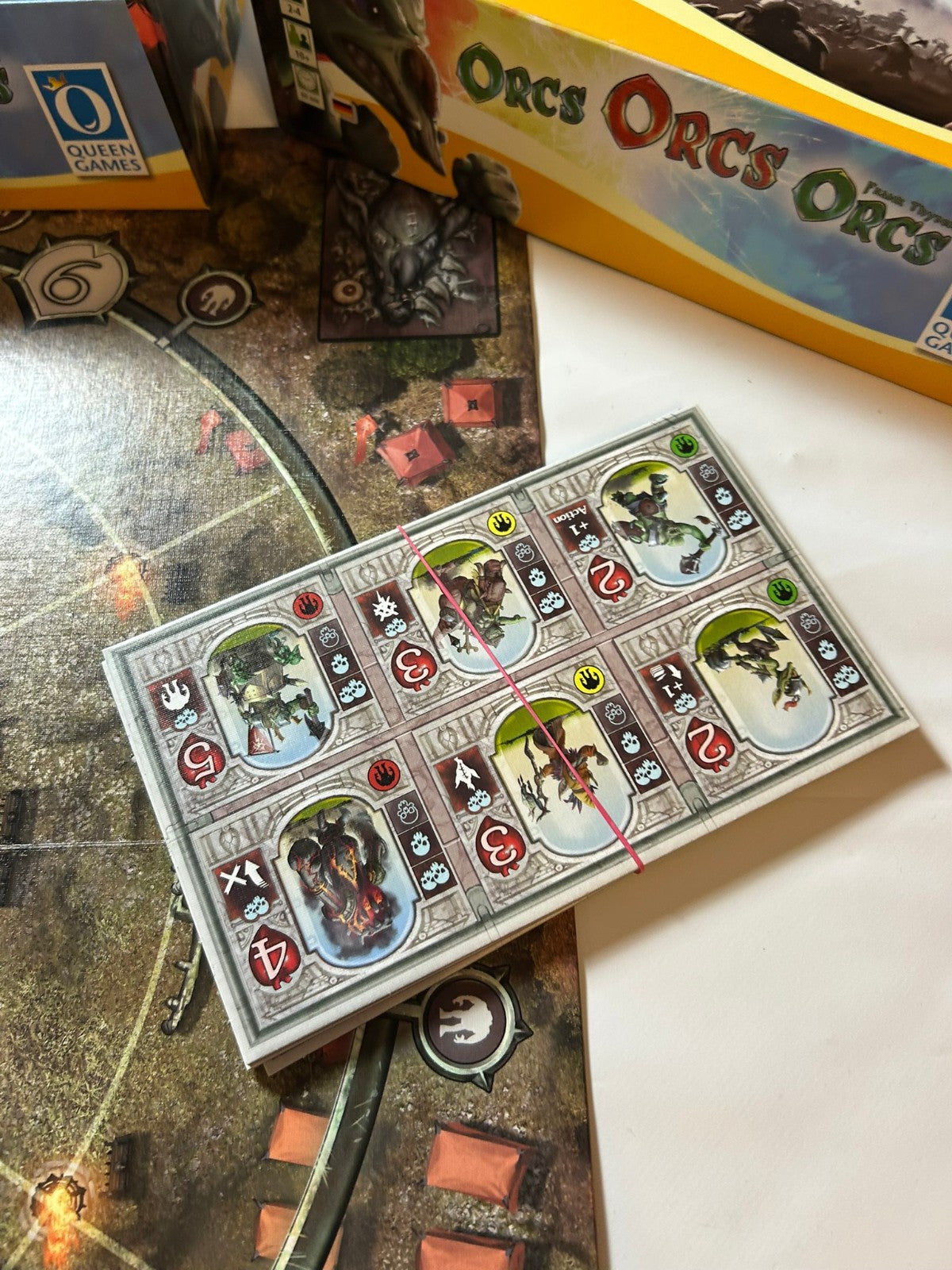 Orcs Orcs Orcs Brettspiel deutsch QUEEN GAMES  Vollständig - Ansicht 11