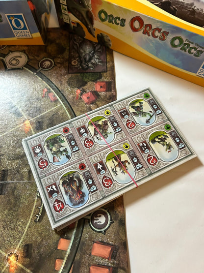 Orcs Orcs Orcs Brettspiel deutsch QUEEN GAMES  Vollständig - Ansicht 11