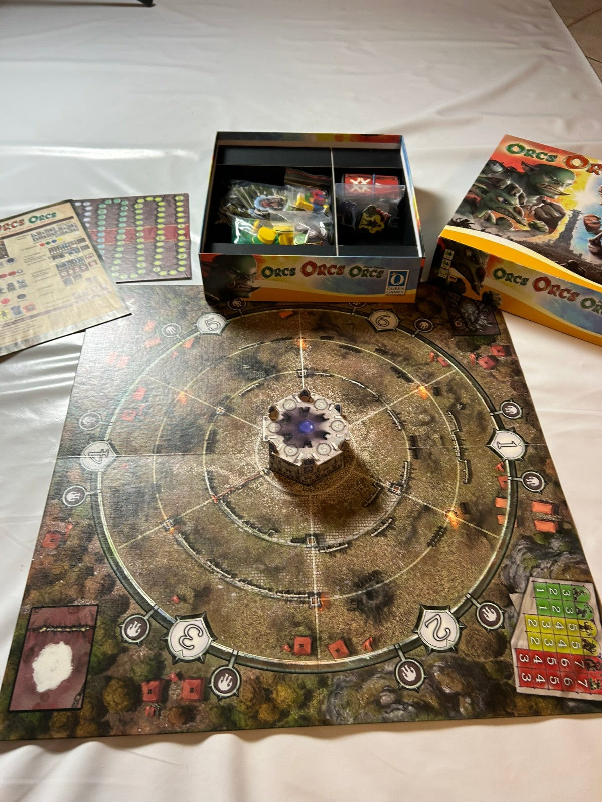 Orcs Orcs Orcs Brettspiel deutsch QUEEN GAMES  Vollständig - Ansicht 7