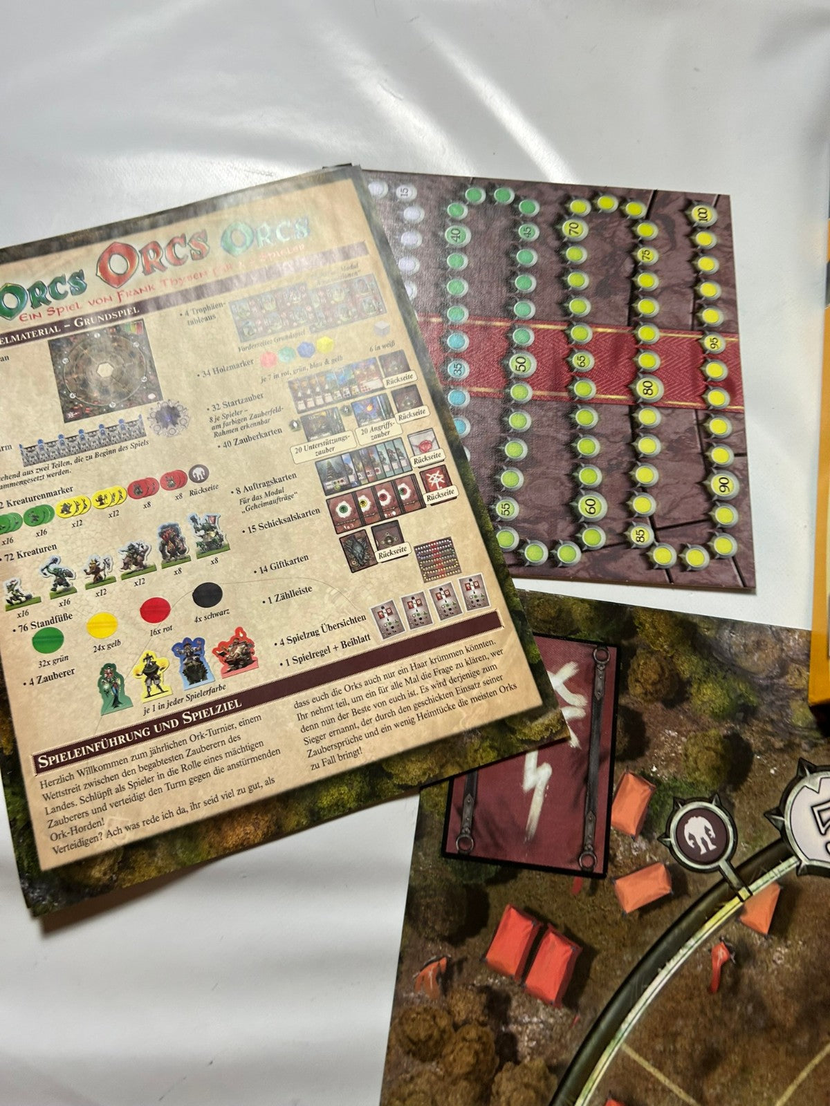 Orcs Orcs Orcs Brettspiel deutsch QUEEN GAMES  Vollständig - Ansicht 8