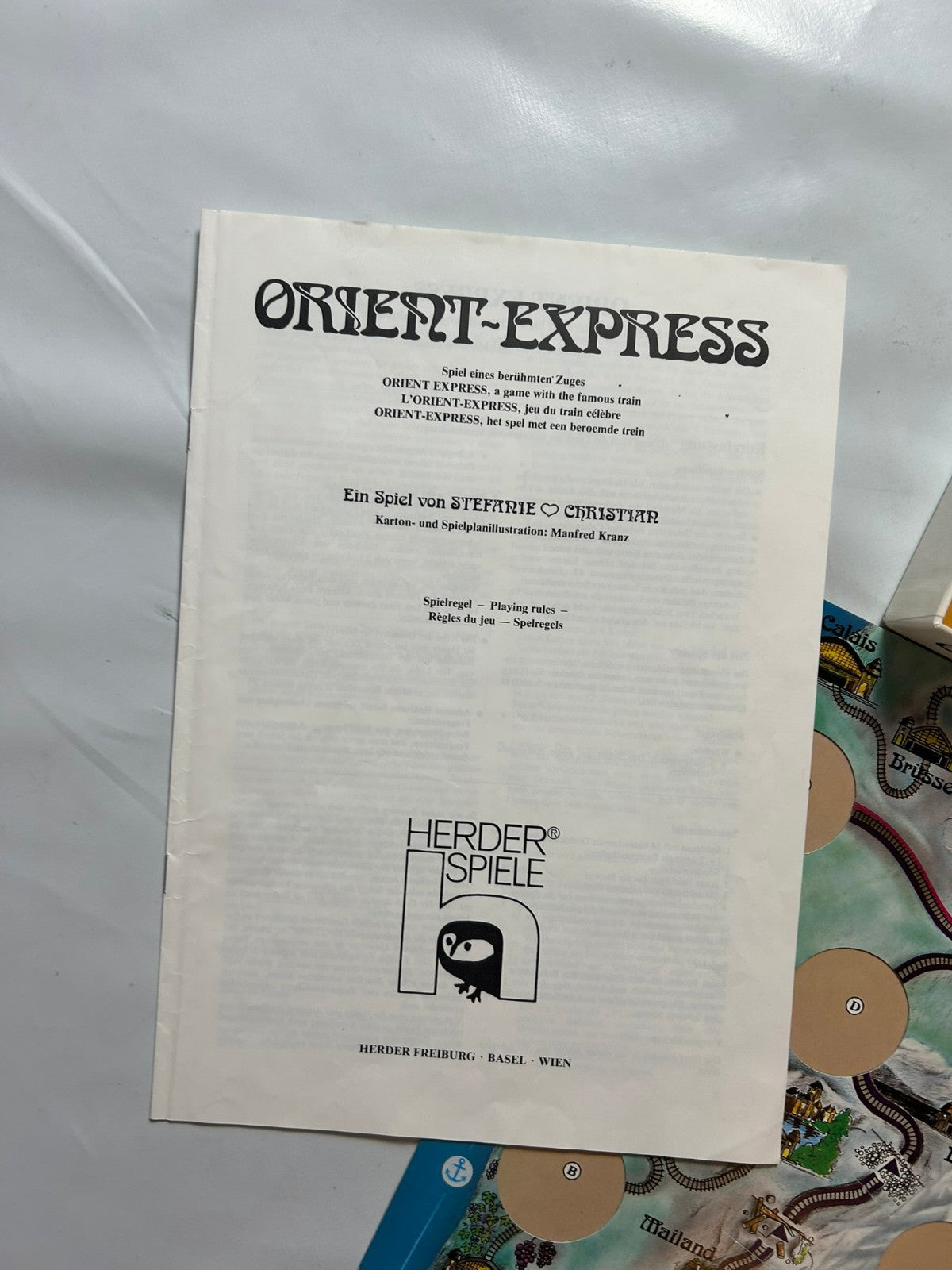 OrientExpress Herder 1986 80er retro vtg geprüft  Vollständig - Ansicht 3