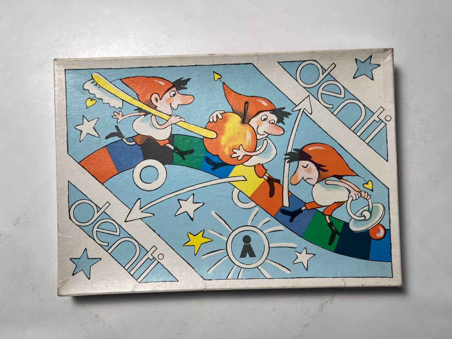 original DDR Spielzeug Brettspiel DENTI VEB Plasticart - Vollständig - Ansicht 3