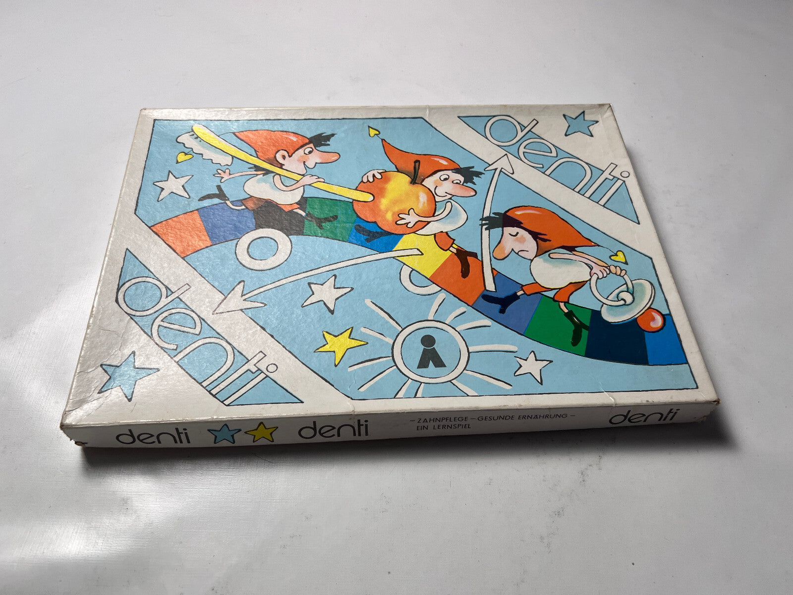 original DDR Spielzeug Brettspiel DENTI VEB Plasticart - Vollständig - Ansicht 4