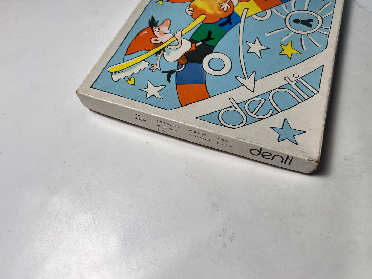 original DDR Spielzeug Brettspiel DENTI VEB Plasticart - Vollständig - Ansicht 5