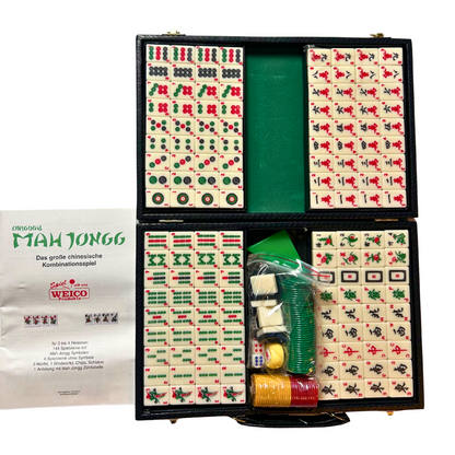 Original Mah Jongg Mah Jong  Weico 99048 im Koffer  Unbespielt - Ansicht 1