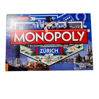 Original Monopoly Zürich Schweiz Edition Winning Moves - Vollständig - Ansicht 1