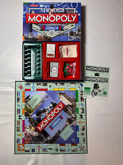 Original Monopoly Zürich Schweiz Edition Winning Moves - Vollständig - Ansicht 3