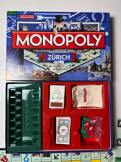 Original Monopoly Zürich Schweiz Edition Winning Moves - Vollständig - Ansicht 4