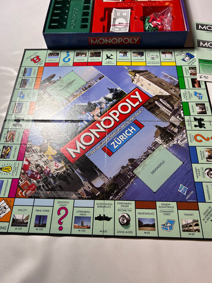 Original Monopoly Zürich Schweiz Edition Winning Moves - Vollständig - Ansicht 5
