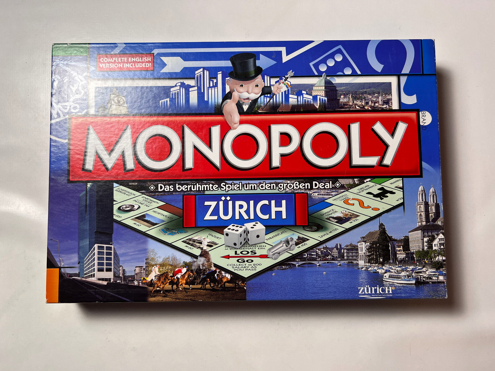 Original Monopoly Zürich Schweiz Edition Winning Moves - Vollständig - Ansicht 7