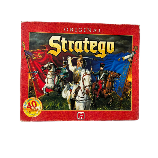 ORIGINAL STRATEGO JUMBO Spiel NR 03498 Von 1999 - Vollständig - Ansicht 1