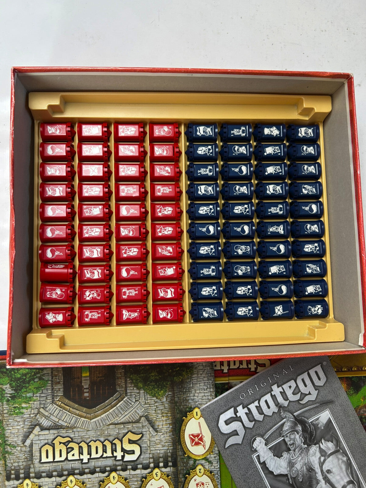 ORIGINAL STRATEGO JUMBO Spiel NR 03498 Von 1999 - Vollständig - Ansicht 7