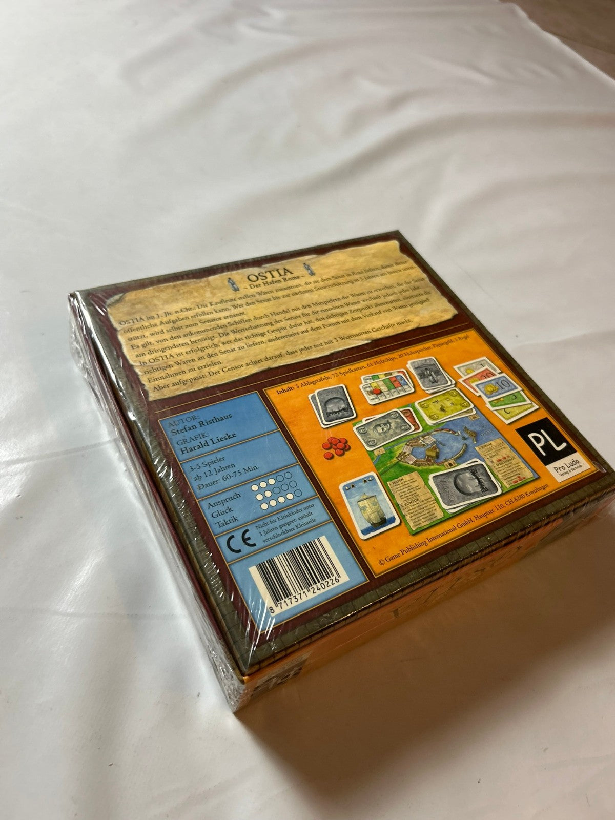 Ostia - Der Hafen Roms - Stefan Risthaus - Gesellschaftsspiel - Neu in Folie - Ansicht 9