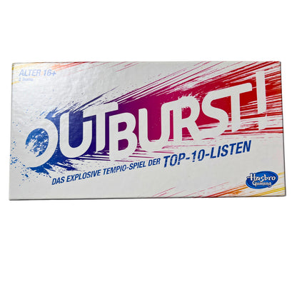Outburst das explosive Spiel 2016 Hasbro-Vollständig 2/3 Kartensätze NEU – SKU A4428 – Kartenspiel gebraucht kaufen bei Brettspielimperium