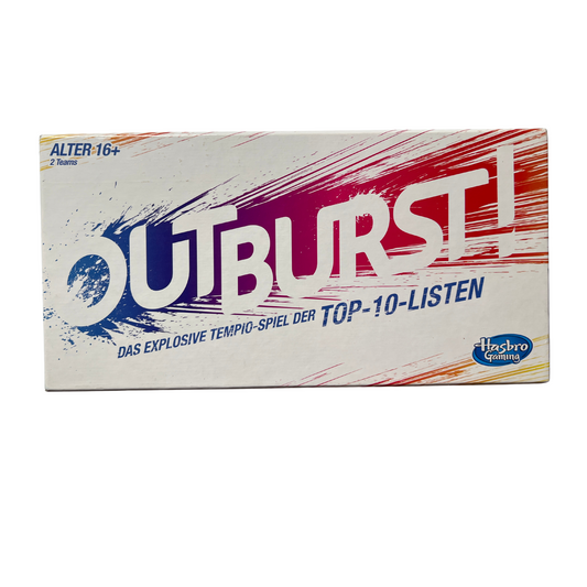 Outburst Spiel das explosive Tempo Spiel - 2016 Hasbro-Vollständig - Ansicht 1
