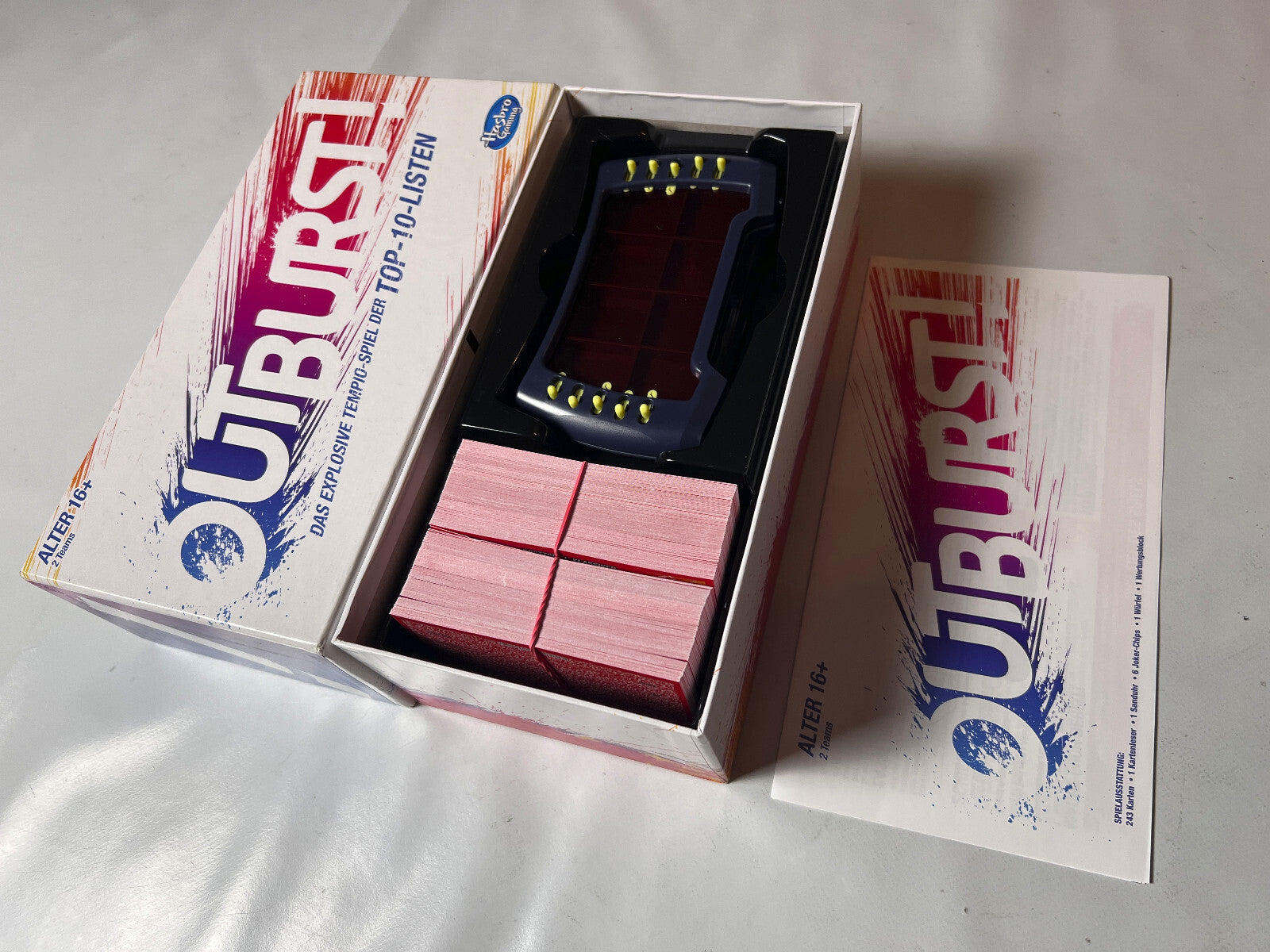 Outburst Spiel das explosive Tempo Spiel - 2016 Hasbro-Vollständig - Ansicht 3