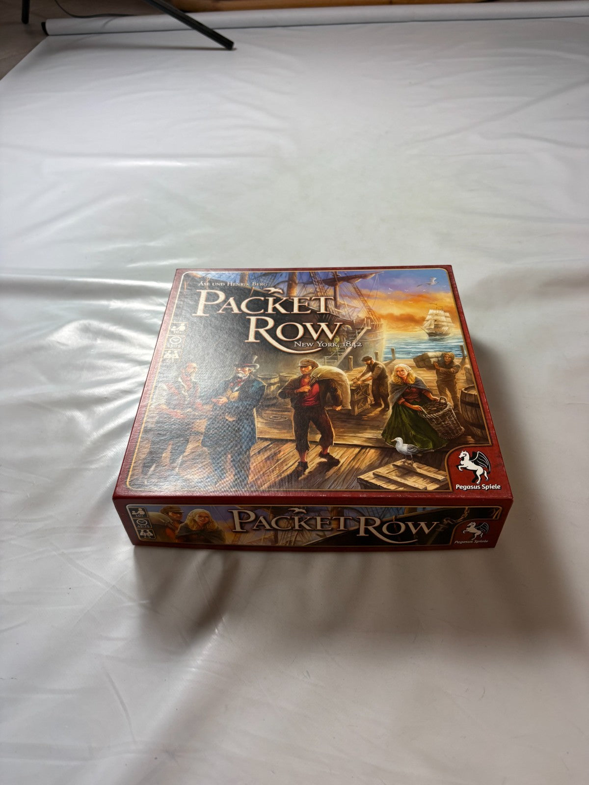 Packet Row New York 1842 Folie  Pegasus  Brettspiele  Unbespielt - Ansicht 3