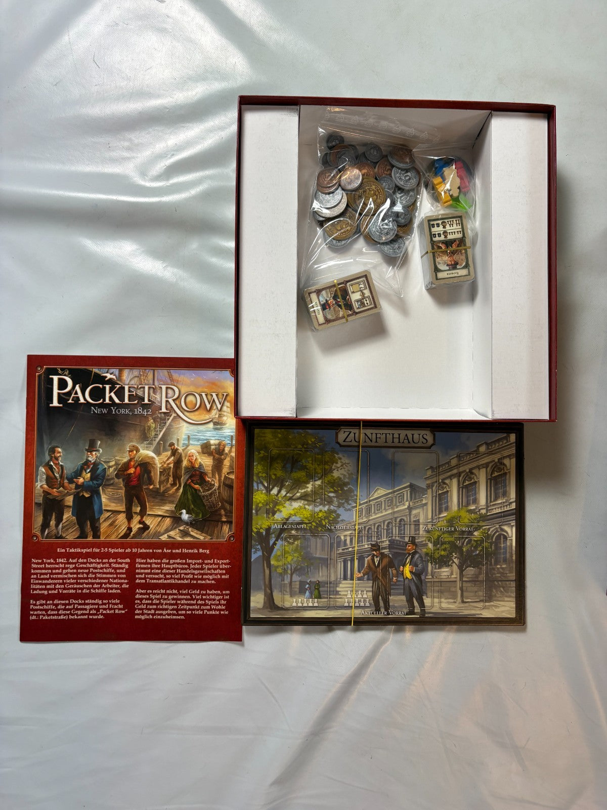 Packet Row New York 1842 Folie  Pegasus  Brettspiele  Unbespielt - Ansicht 6