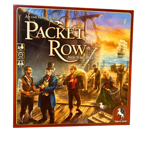 Packet Row New York 1842 Folie - Pegasus - Brettspiele - Unbespielt – SKU A9189 – Gesellschaftsspiel gebraucht kaufen bei Brettspielimperium