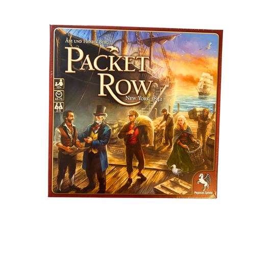 Packet Row: New York, 1842 Pegasus Spiele Gesellschaftsspiel - Neu in Folie - Ansicht 1