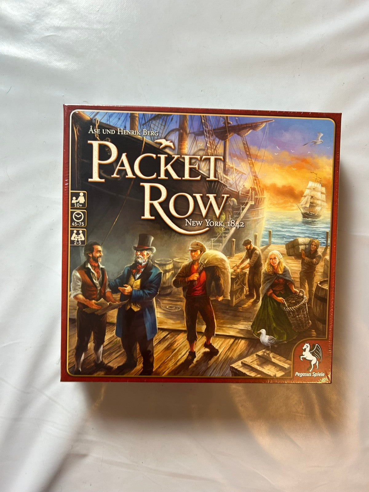 Packet Row: New York, 1842 Pegasus Spiele Gesellschaftsspiel - Neu in Folie - Ansicht 2