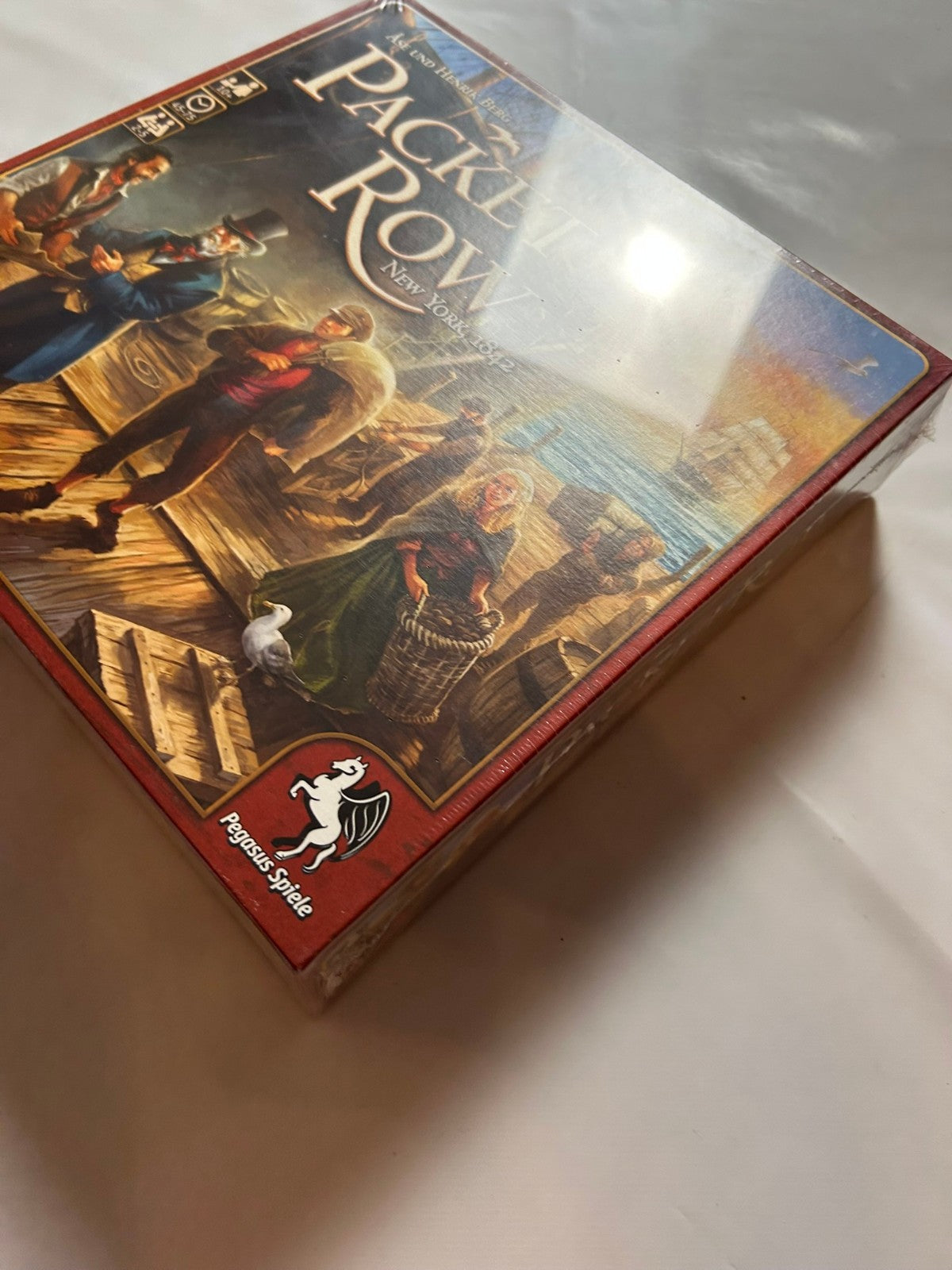 Packet Row: New York, 1842 Pegasus Spiele Gesellschaftsspiel - Neu in Folie - Ansicht 4