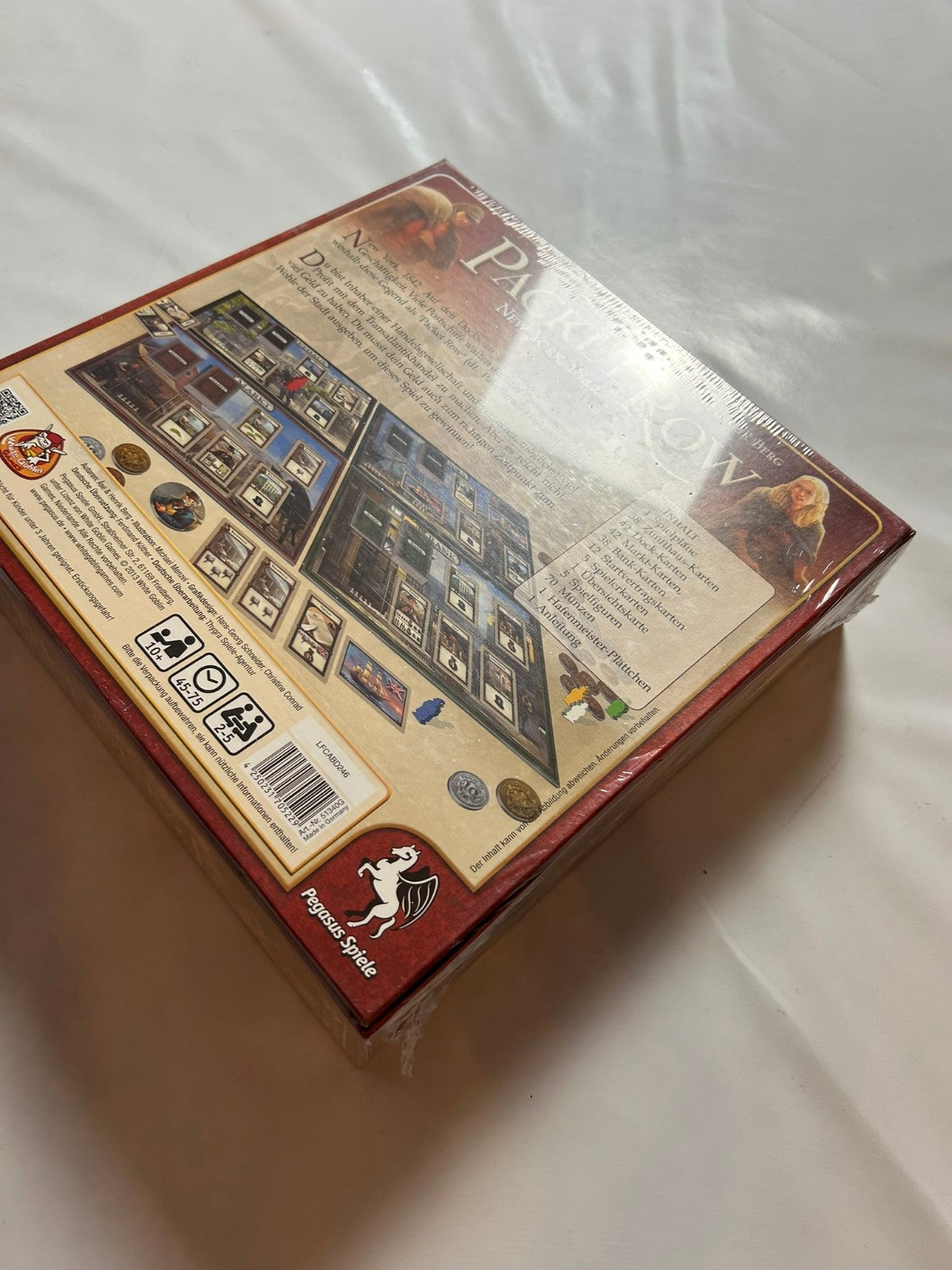 Packet Row: New York, 1842 Pegasus Spiele Gesellschaftsspiel - Neu in Folie - Ansicht 8