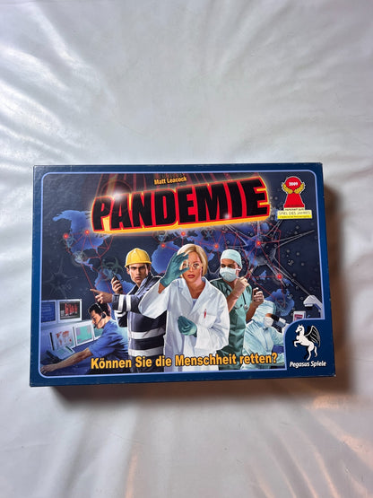 Pandemie Pegasus Spiele Brettspiel | alte Ausgabe Holzsteine 2012 Vollständig - Ansicht 4