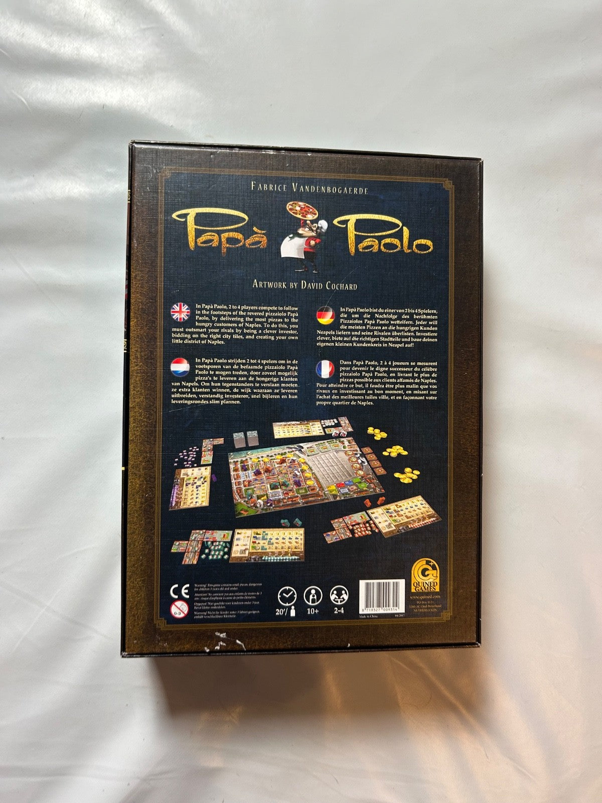 Papa Paolo Quined Games Brettspiel - Vollständig - Ansicht 10