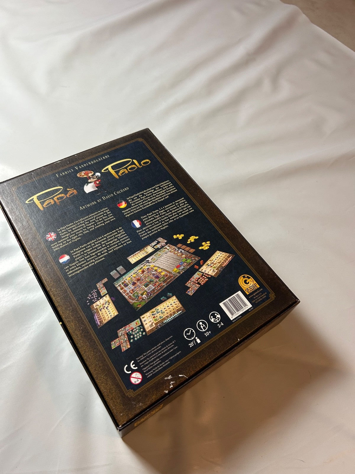 Papa Paolo Quined Games Brettspiel - Vollständig - Ansicht 13