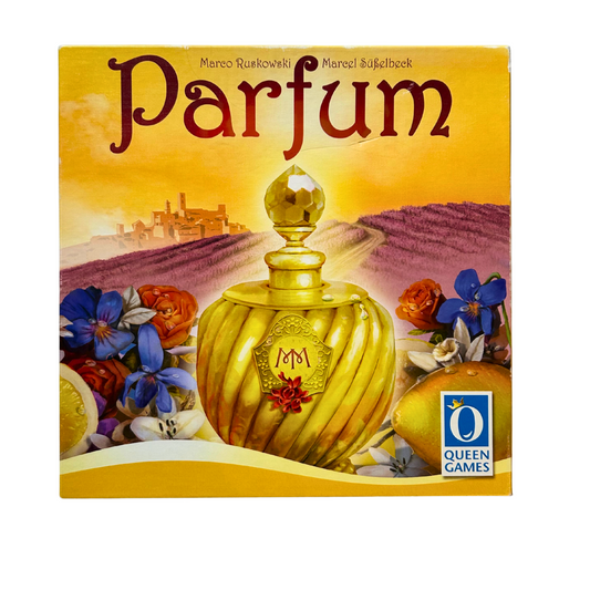 PARFUM Nur so werdet ihr zum MeisterParfümeur Queen Games  Vollständig - Ansicht 1