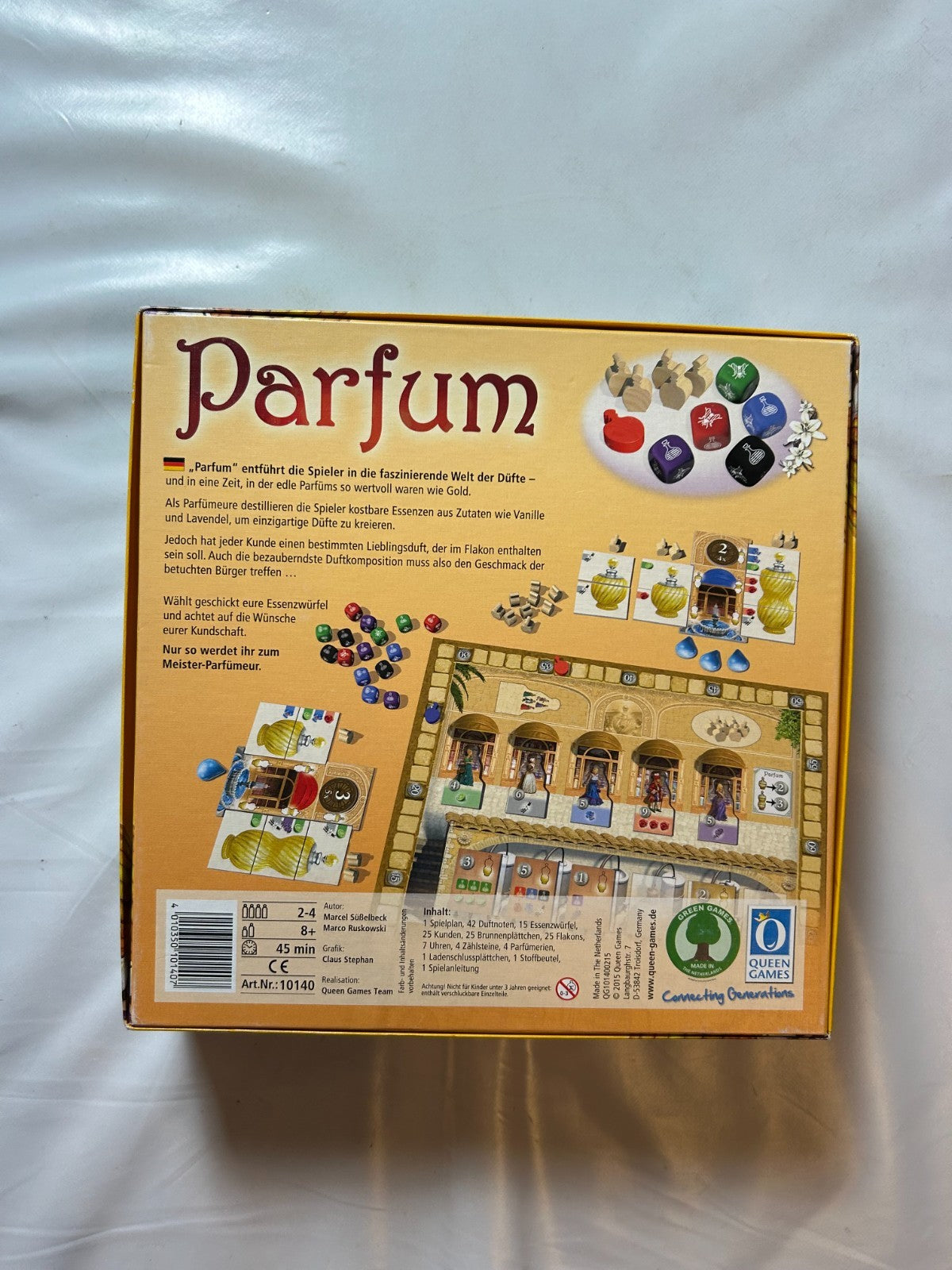 PARFUM Nur so werdet ihr zum MeisterParfümeur Queen Games  Vollständig - Ansicht 9