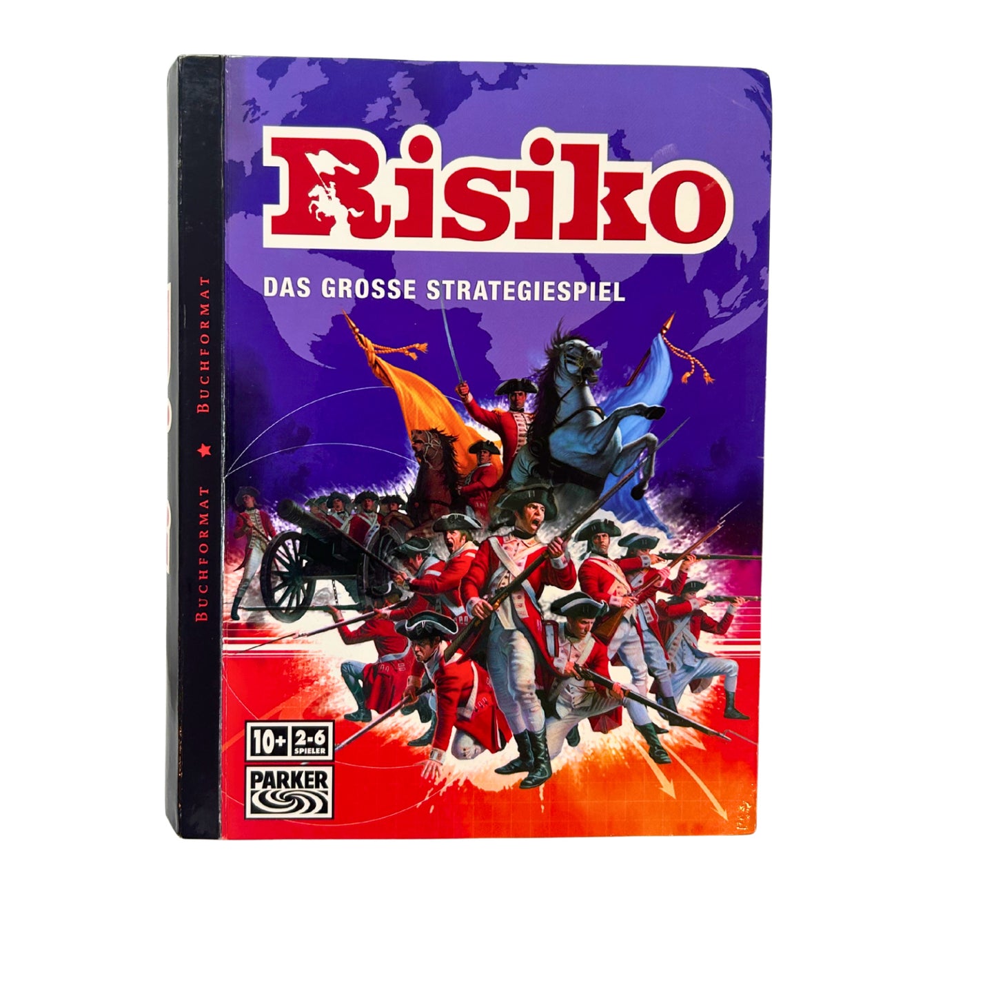 Parker - Risiko - Das Grosse Strategiespiel - im Buchformat – SKU A11417 – Gesellschaftsspiel gebraucht kaufen bei Brettspielimperium