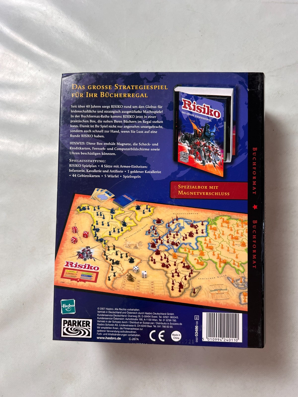 Parker - Risiko - Das Grosse Strategiespiel - im Buchformat - Unbespielt - Ansicht 11