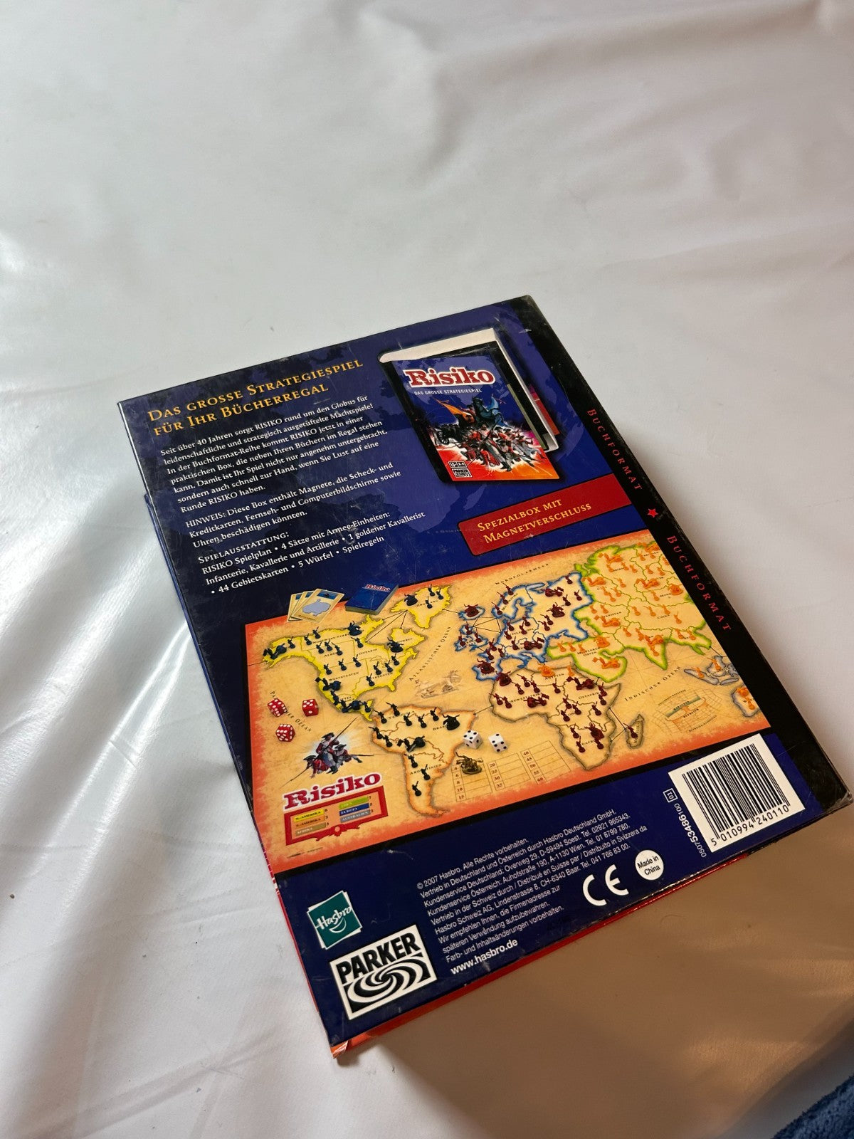 Parker  Risiko  Das Grosse Strategiespiel  im Buchformat  Vollständig - Ansicht 15