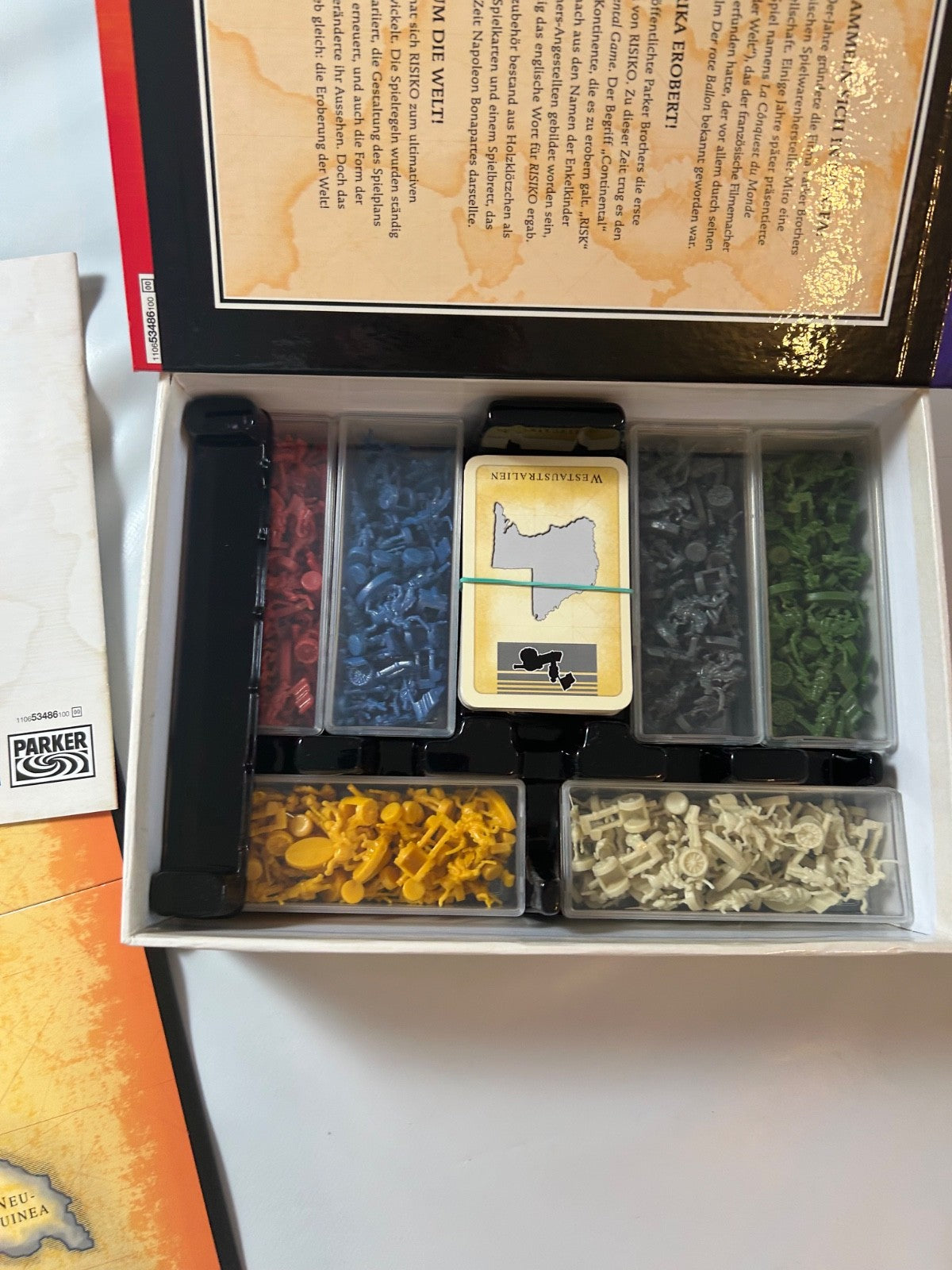 Parker  Risiko  Das Grosse Strategiespiel  im Buchformat  Vollständig - Ansicht 8