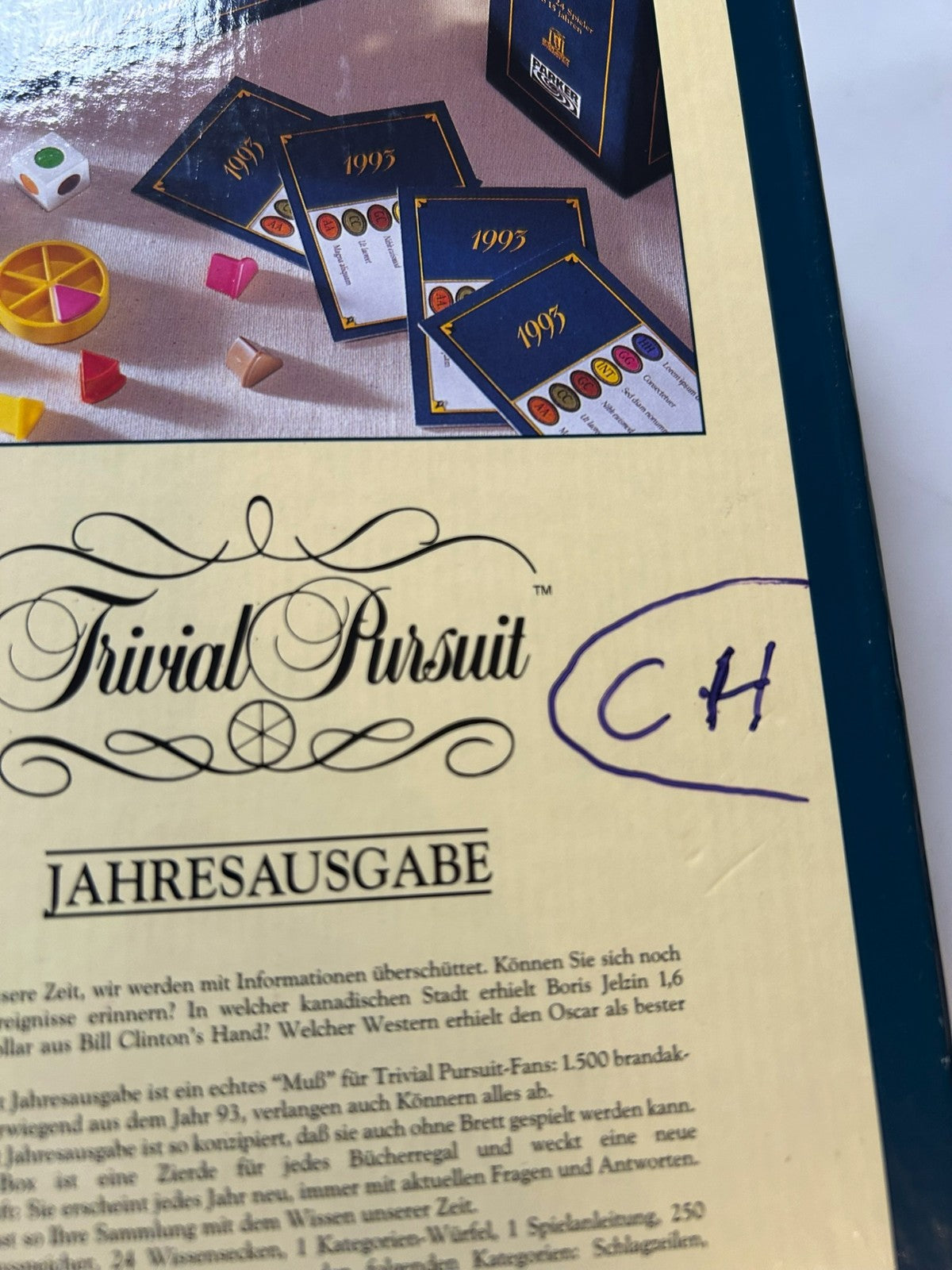 Parker Trivial Pursuit 1993 Edition Komplettset vollständig - Ansicht 10