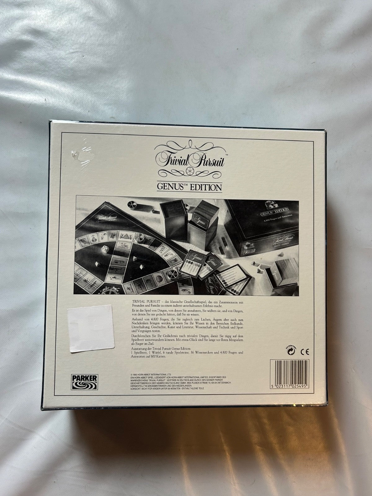 Parker Trivial Pursuit, neu, eingeschweißt, OVP, Genus Edition 1992 - Ansicht 6