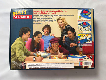 Party Scrabble Spiel  Mattel Deutsch Brettspiel  Vollständig - Ansicht 2