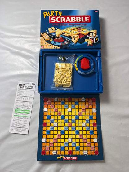 Party Scrabble Spiel  Mattel Deutsch Brettspiel  Vollständig - Ansicht 3