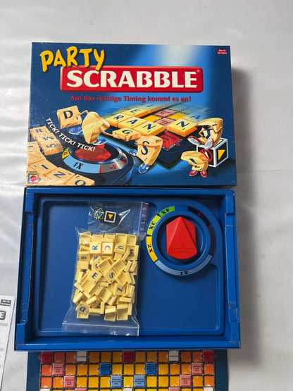 Party Scrabble Spiel  Mattel Deutsch Brettspiel  Vollständig - Ansicht 4