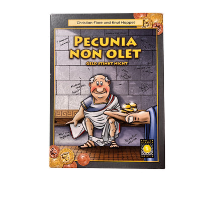 Pecunia non olet Spiel von Gold Sieber Geld stinkt nicht 2005 – SKU A14303 – Gesellschaftsspiel gebraucht kaufen bei Brettspielimperium