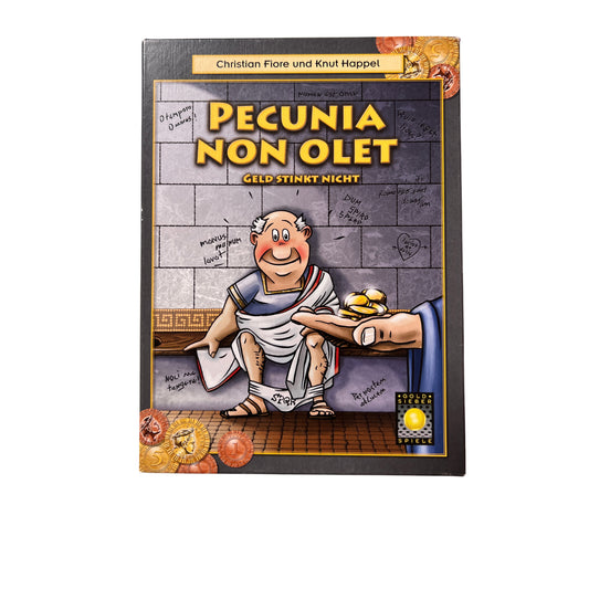 Pecunia non olet Spiel von Gold Sieber Geld stinkt nicht 2005 – SKU A14303 – Gesellschaftsspiel gebraucht kaufen bei Brettspielimperium