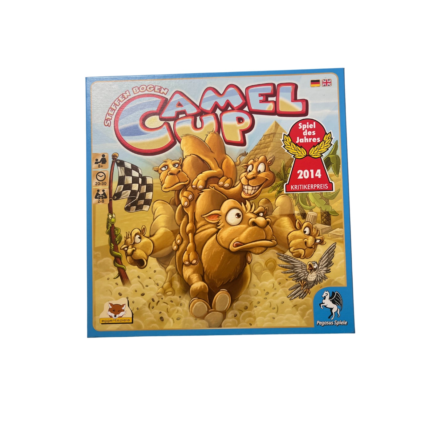 Pegasus Camel Up Gesellschaftsspiel - Camel Cup – SKU A12940 – Gesellschaftsspiel gebraucht kaufen bei Brettspielimperium