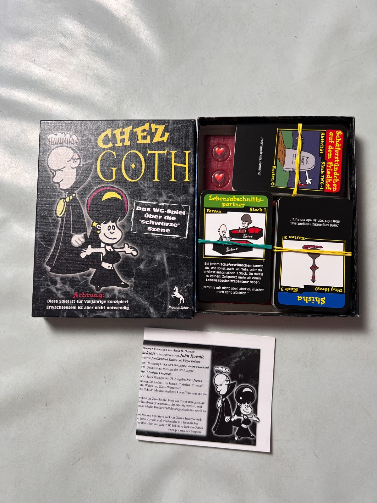 Pegasus Spiele 17320G - Chez Goth Buch Pegasus - Vollständig - Ansicht 2