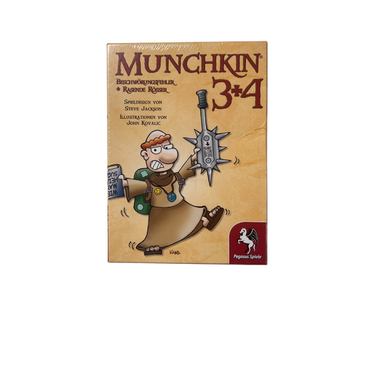 Pegasus Spiele Munchkin 3+4 Pegasus Spiele - Neu in Folie - Ansicht 1