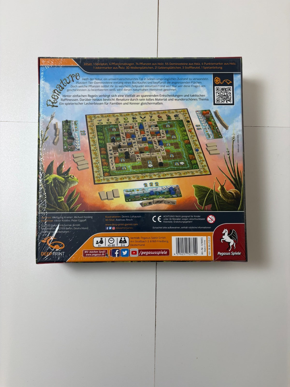 Pegasus Spiele Renature Wolfgang Kramer deutsch - NEU in Folie - Ansicht 6