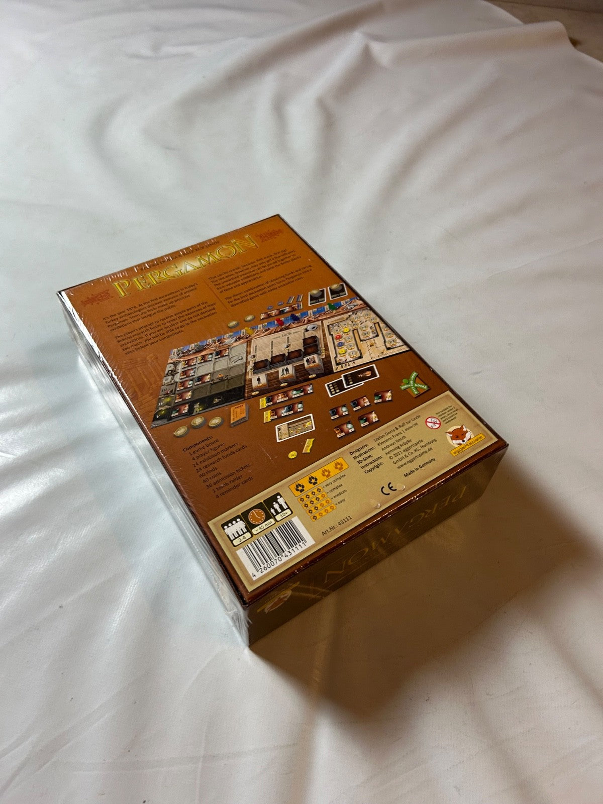 Pergamon  Brettspiel  Eggertspiele Englisch   NEU in Folie - Ansicht 9