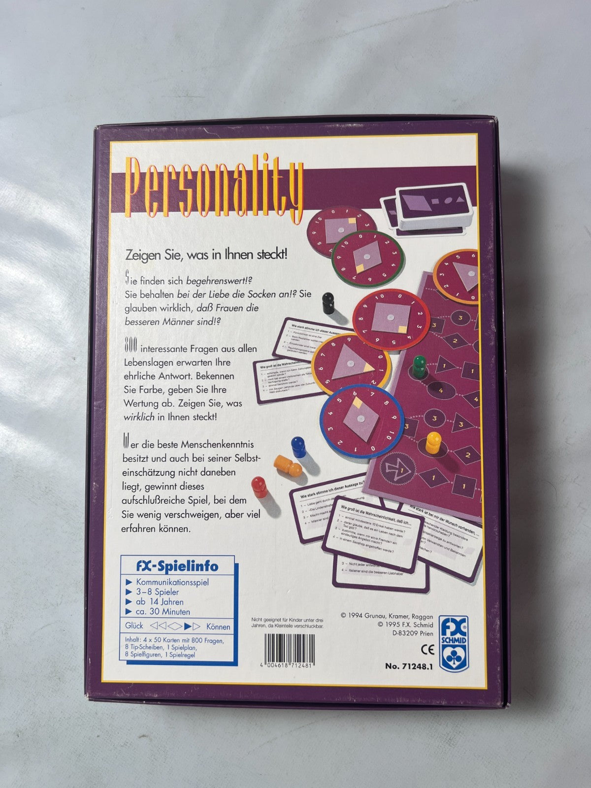 Personality  FX Schmid 1994  Unbespielt - Ansicht 9